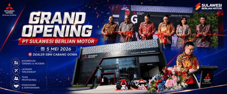 Ekspansi Jaringan di Sulawesi Selatan: Suksesnya Grand Opening Diler Mitsubishi Motors Gowa bersama Visual Image